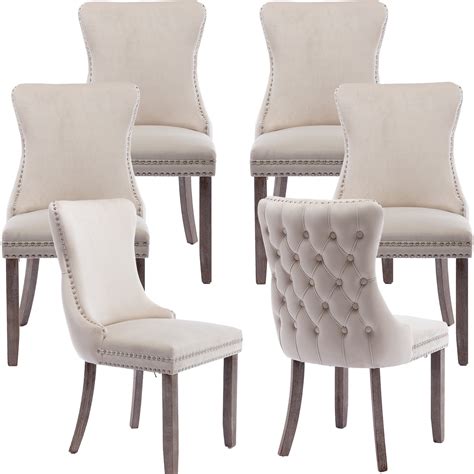 Tan Dining Chairs